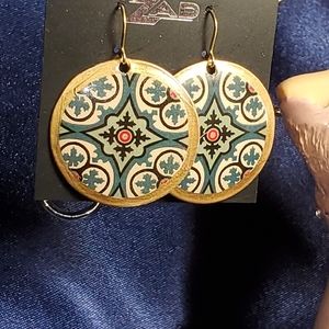 India print earrings